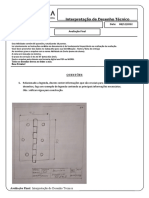 Avaliação Final - Interpretação de Desenho Técnico EDUARDO