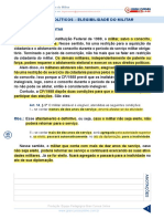 Direito Eleitoral 2019 Aula 20 Direitos Politicos Elegibilidade Do Militar