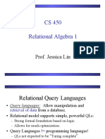 cs450 Relational Algebra1