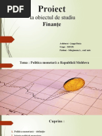 Lucru individual Politica monetara a RM