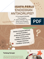 Mengapa Perlu Pendidikan Antikorupsi (Revisi)