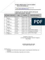 Jadwal Us SD 2021.2022