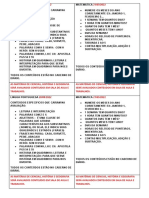 Avaliação conteúdos Português Matemática