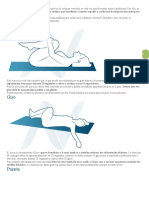 10 ejercicios para mejorar la columna vertebral