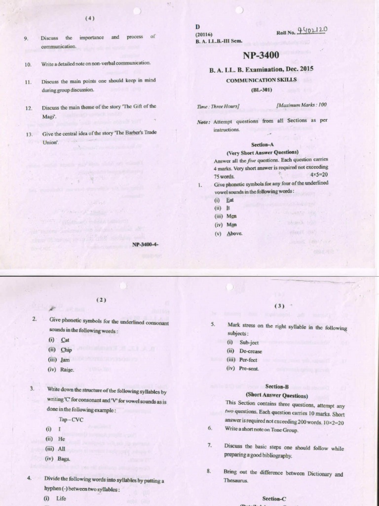 English Iii 2015 Pdf