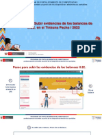 Tutorial Subir Evidencias de Balance A Tinkuna Pacha
