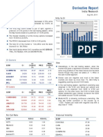 Derivatives Report 8th August 2011