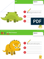 Dino Worksheet