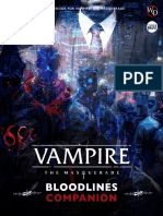 Vampiro - Bloodlines Companion