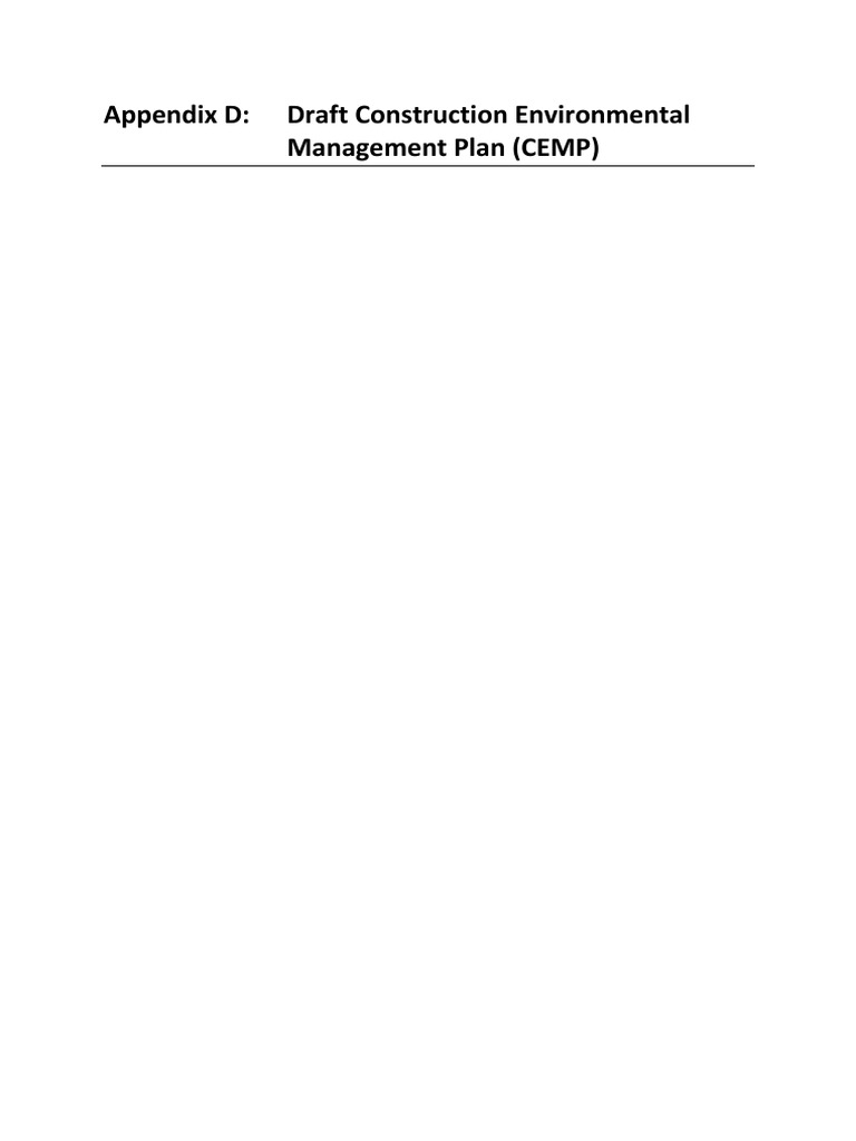Pohara Drainage CEMP Overview | PDF | Road | Flood