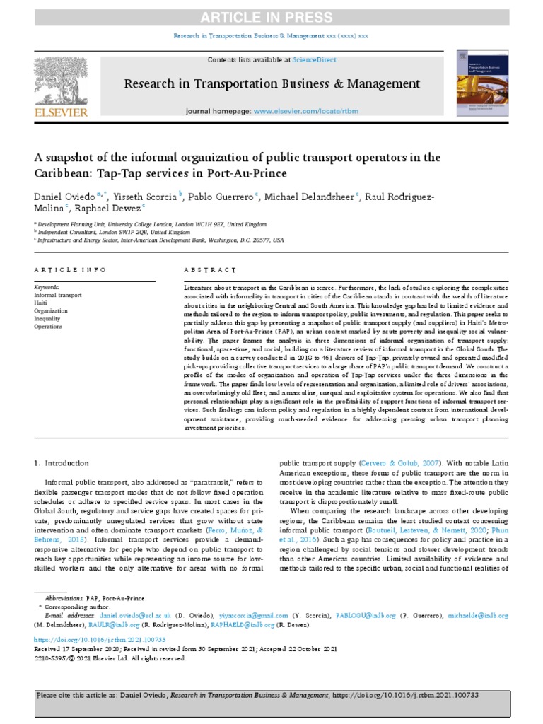 No 1 PDF Cost Of Living Haiti