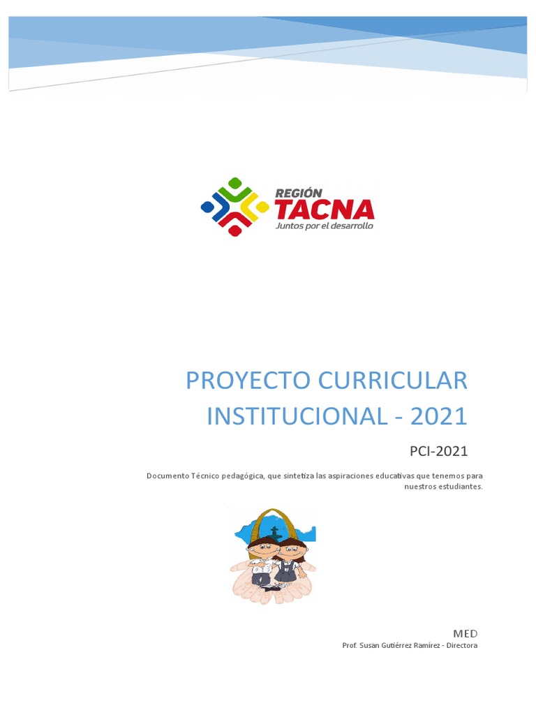 Proyecto Curricular CEBE 2021 | PDF | Aprendizaje | Plan de estudios