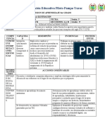 SESIONES DE APRENDIZAJE 3er Sesion 5