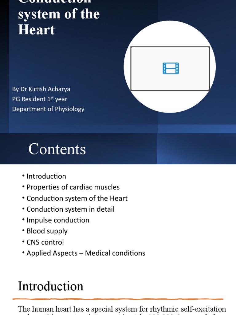 Heart Conduction and Blockages Explained | PDF | Electrocardiography ...