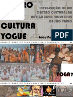 Centro de Cultura Yogue - Apresentação Do Trabalho Final de Graduação