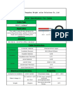 Technical Specification For Cable