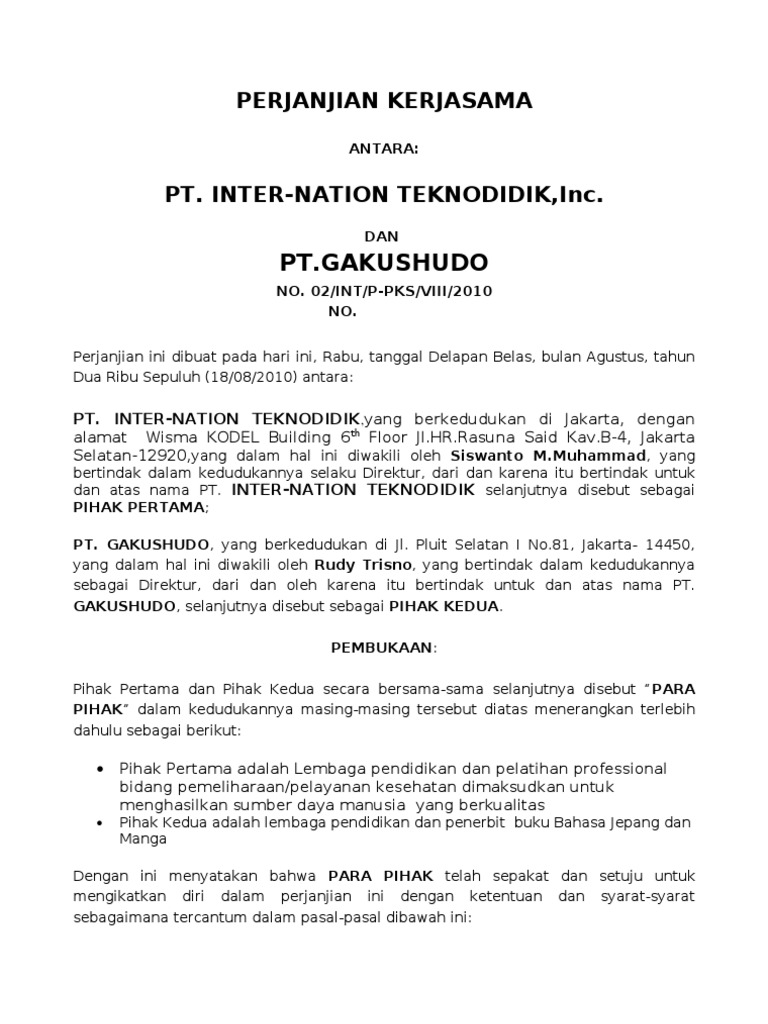 Perjanjian Kerjasama Inter Nation Vs Gakushudu Rev1