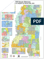 Senate Redistricting MS SenateDists Mar2022