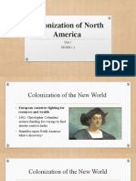Colonization of North America: New England and Southern Colonies/TITLE