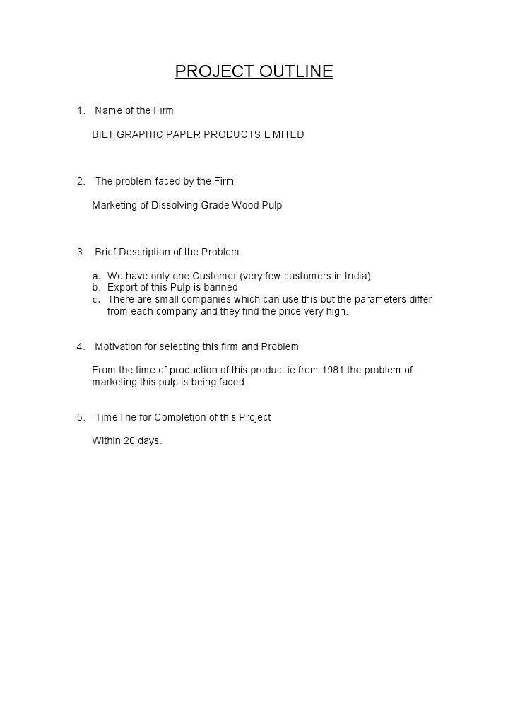 Outline Draft | PDF