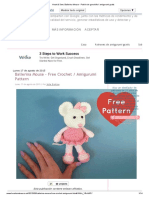 Heart & Sew - Ballerina Mouse - Patrón de Ganchillo - Amigurumi Gratis