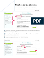 Guide D'utilisation de La Plateforme