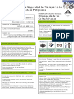 HDS Empaquetaduras Contaminadas APL