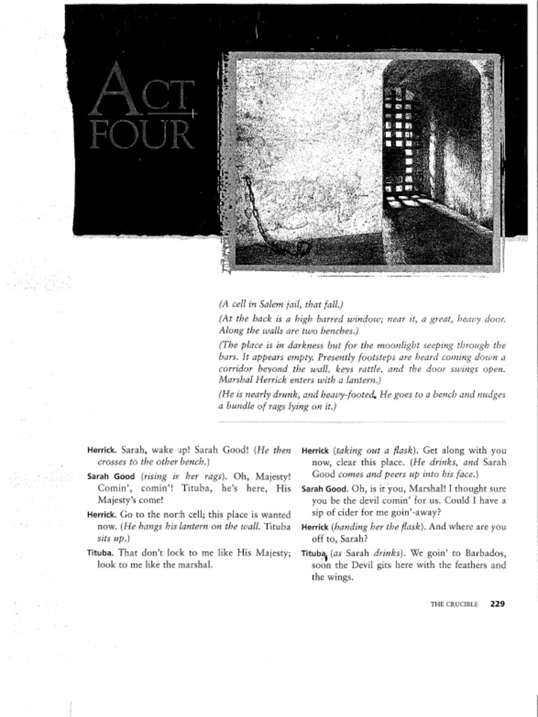 The Crucible Act 4 Full Text PDF