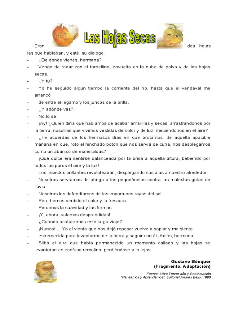 Ficha 8 Hojas Secas Pdf