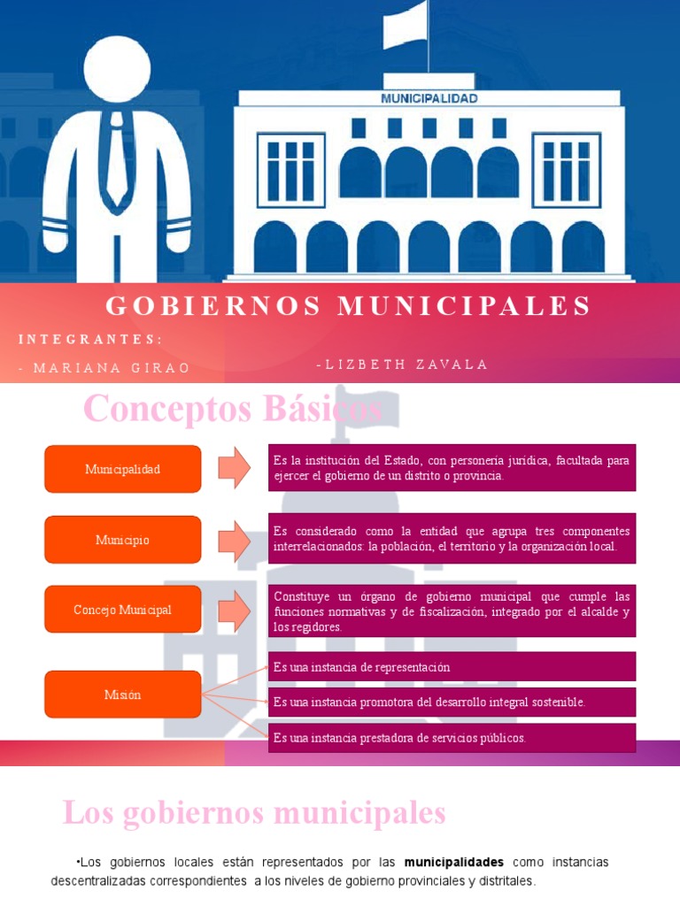 Funciones de los Gobiernos Municipales | PDF | Gobierno local | Alcalde