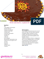Tort de Caise Fara Foc, Cu Glazura de Ciocolata: Ligia Pop