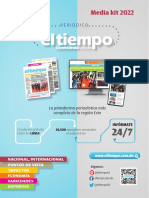 Media Kit Periodico EL TIEMPO 2022