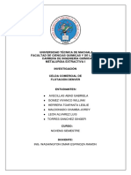 Investigacion CELDAS COMERCIALES DE FLOTACIÓN