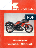 GPZ750 Turbo Serwice Manual
