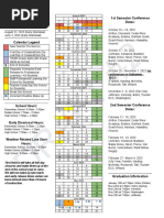 Proposed Cedar Rapids Community School District Calendar 2023-24