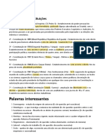 Histórico das Constituições Brasileiras