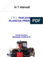 Heat Press Manual Termofijadora