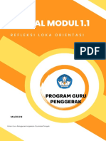 Refleksi Minggu Pertama CGP Angkatan 5 Lombok Tengah