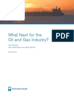 What Next For The Oil and Gas Industry W