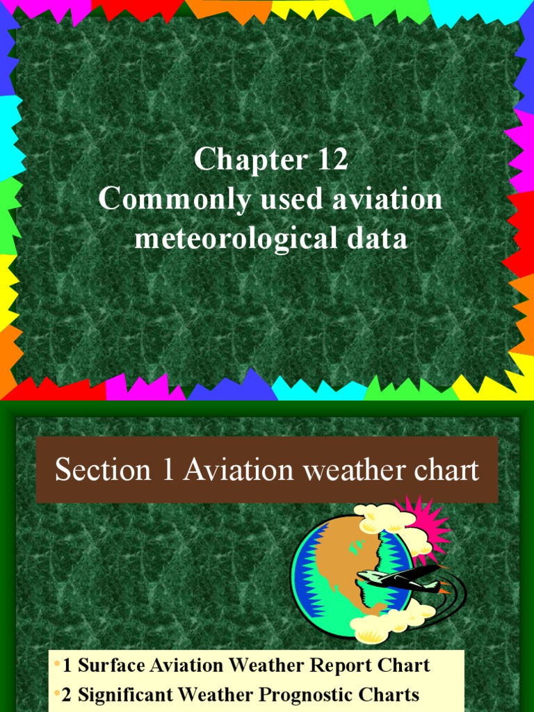 Aviation Weather Chart PDF