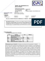 Informe Semanal Del Residente Nº 01 - Maravillas + Informe Inicio de Obra