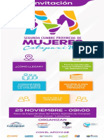 INVITACIÓN II Cumbre Provincial de Mujeres