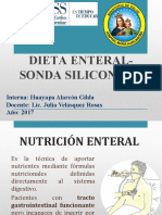 Dieta Enteral Sonda Siliconada