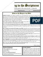 Notas en El Margen de Mi Biblia Notes On The Margin of My Bible