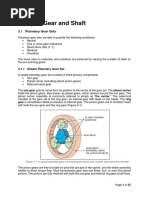 Topic 3 Gears and Shafts