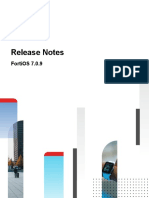 Fortios v7.0.9 Release Notes
