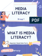 Media Literacy Group 1