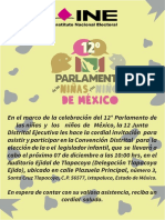 Invitación 12 Parlamento