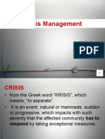 Crises Management - LMS-1