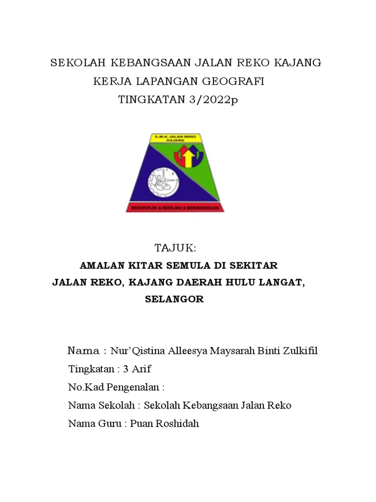Sekolah Kebangsaan Jalan Reko Kajang | PDF